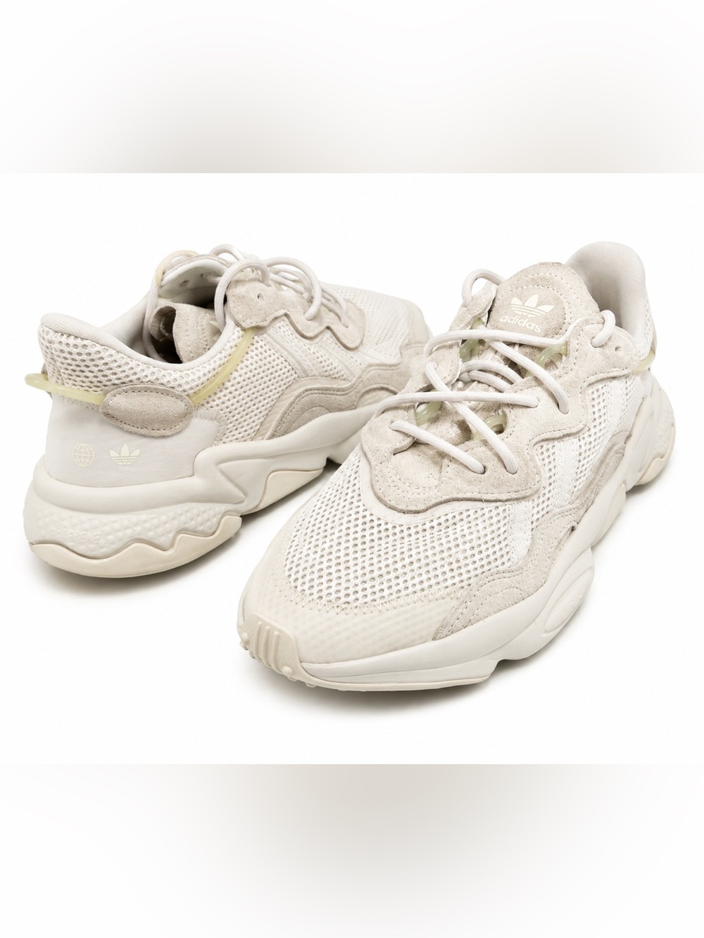 Adidas Ozweego Cream Beige Chunky Sneakers Men’s 9.5 Athletic Shoes